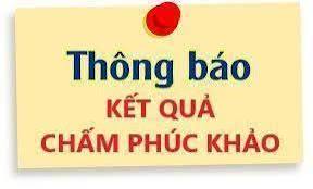 Kết quả Phúc khảo điểm thi tốt nghiệp năm 2026